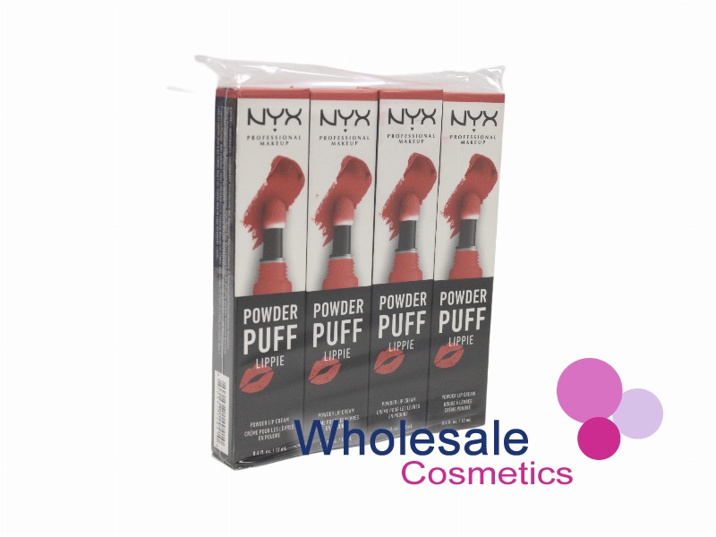 4 x NYX Professional Makeup Powder Puff Lippie - 02 PUPPY LOVE